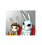 Ammieka bunny love story Animation 1（個別スタンプ：15）