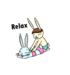 Ammieka bunny love story Animation 1（個別スタンプ：21）