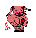 Muscle and Dog（個別スタンプ：16）