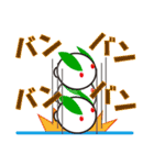 雪だるまと雪うさぎのスタンプ（個別スタンプ：22）