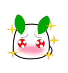 雪だるまと雪うさぎのスタンプ（個別スタンプ：23）
