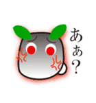 雪だるまと雪うさぎのスタンプ（個別スタンプ：28）