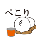 雪だるまと雪うさぎのスタンプ（個別スタンプ：29）