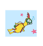 Bad Attitude Weird Chick（個別スタンプ：12）