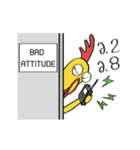 Bad Attitude Weird Chick（個別スタンプ：13）
