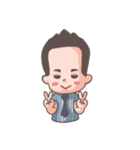 Mr.HighForehead（個別スタンプ：1）
