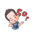 Mr.HighForehead（個別スタンプ：7）