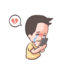 Mr.HighForehead（個別スタンプ：17）