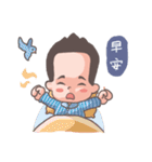 Mr.HighForehead（個別スタンプ：19）