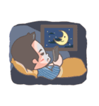 Mr.HighForehead（個別スタンプ：26）