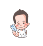 Mr.HighForehead（個別スタンプ：33）