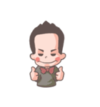 Mr.HighForehead（個別スタンプ：35）