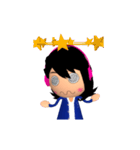 Sister Music 3D Eng（個別スタンプ：4）