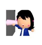 Sister Music 3D Eng（個別スタンプ：9）