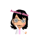 Sister Music 3D Eng（個別スタンプ：13）
