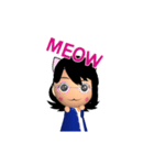 Sister Music 3D Eng（個別スタンプ：21）