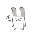 のん気なうさぎ（個別スタンプ：13）