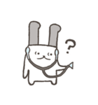 のん気なうさぎ（個別スタンプ：18）