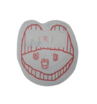 くちびるくん（しこちゅーバージョン）（個別スタンプ：7）