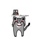 Teeth cat3（個別スタンプ：38）