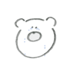 えんぴつしろくまさん（個別スタンプ：3）