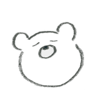 えんぴつしろくまさん（個別スタンプ：6）