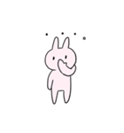 半笑いうさぎの日常（個別スタンプ：40）
