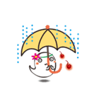 Cute ghost ＆ fireballs 2（個別スタンプ：2）