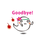 Cute ghost ＆ fireballs 2（個別スタンプ：3）