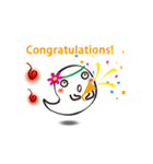 Cute ghost ＆ fireballs 2（個別スタンプ：6）