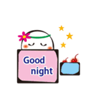 Cute ghost ＆ fireballs 2（個別スタンプ：8）