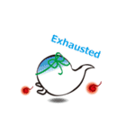 Cute ghost ＆ fireballs 2（個別スタンプ：17）
