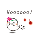 Cute ghost ＆ fireballs 2（個別スタンプ：20）