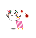 Cute ghost ＆ fireballs 2（個別スタンプ：26）