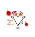 Cute ghost ＆ fireballs 2（個別スタンプ：29）
