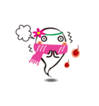 Cute ghost ＆ fireballs 2（個別スタンプ：31）