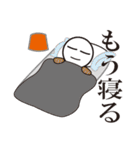 雪だるまと雪うさぎのスタンプ2（個別スタンプ：1）