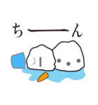 雪だるまと雪うさぎのスタンプ2（個別スタンプ：22）
