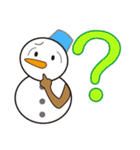 雪だるまと雪うさぎのスタンプ2（個別スタンプ：29）