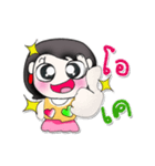 >>>My name is Romi.*_*.（個別スタンプ：23）