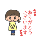 女子に使いやすい（個別スタンプ：10）