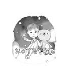 さくらとはると。（個別スタンプ：4）