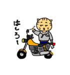 バイクねこ（個別スタンプ：4）