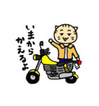 バイクねこ（個別スタンプ：7）