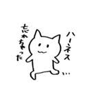 ウィンドサーフィン ねこ（個別スタンプ：16）