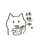 ウィンドサーフィン ねこ（個別スタンプ：22）