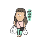 What do you think and what do you do？（個別スタンプ：6）