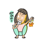 What do you think and what do you do？（個別スタンプ：8）