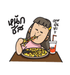 What do you think and what do you do？（個別スタンプ：12）