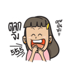 What do you think and what do you do？（個別スタンプ：19）